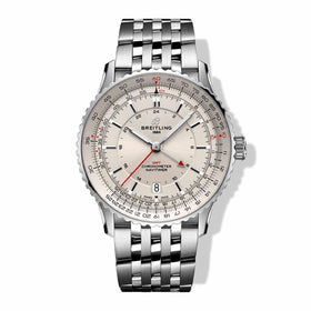 Breitling Navitimer Automatic GMT 41 Beige Dial on Bracelet- 41mm