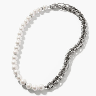 John Hardy Surf Silver Pearl Necklace - John Hardy product