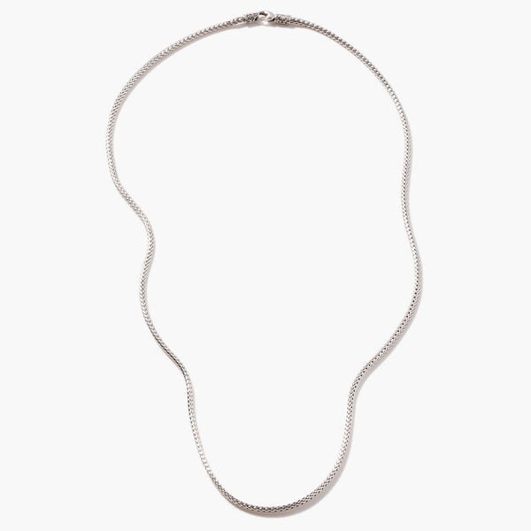 John Hardy Classic Chain 2.5mm Silver Necklace with Lobster Clasp