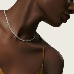 John Hardy Classic Chain 3.5mm Silver Necklace with Lobster Clasp