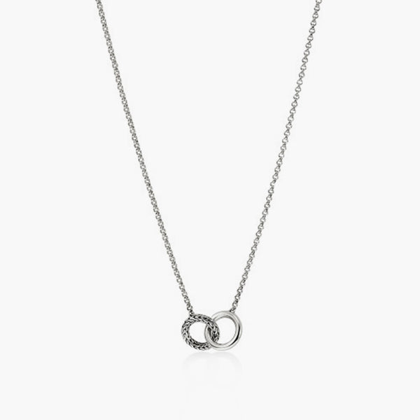 John Hardy Essentials Silver Linked Necklace
