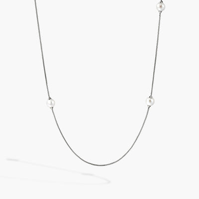 John Hardy Essentials Fresh Water Pearl Station Necklace - John Hardy product