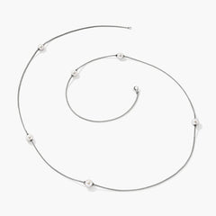 John Hardy Essentials Fresh Water Pearl Station Necklace