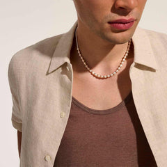 John Hardy Mini Chain Pearl Necklace