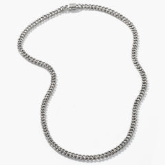 John Hardy Curb Link Sterling Silver Link Necklace