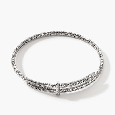 John Hardy Spear Pavé Diamond Flex Coil Choker - John Hardy product