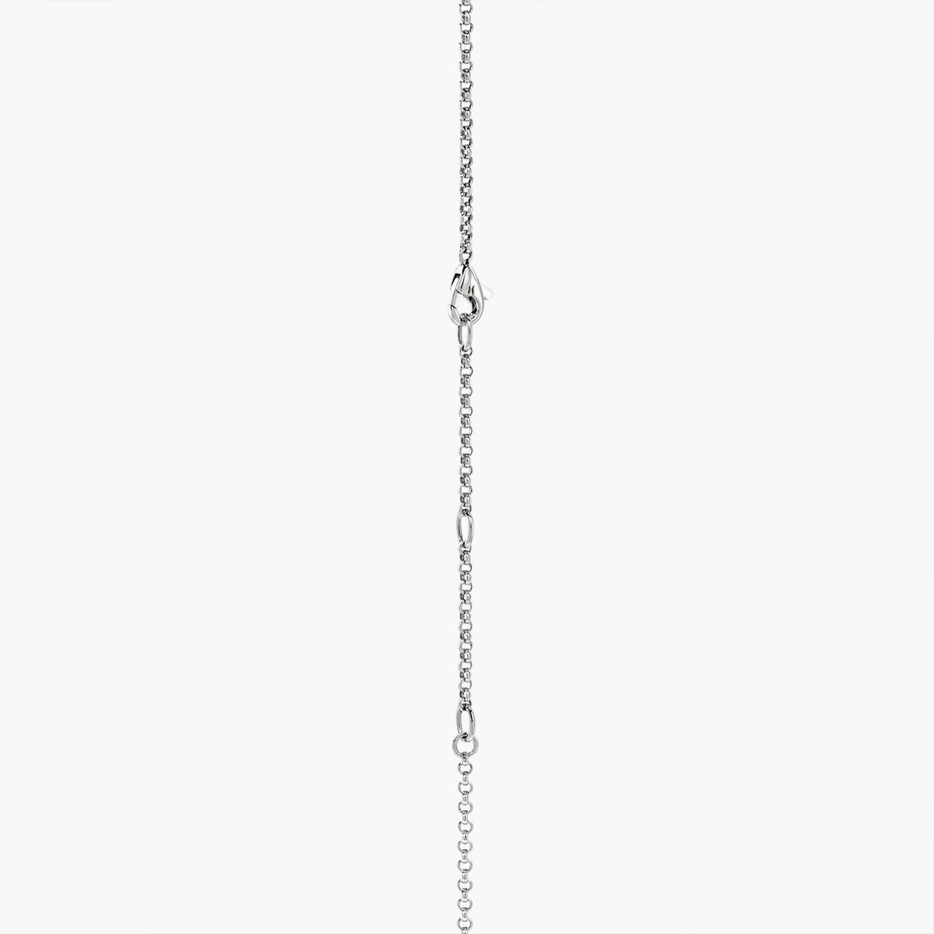 John Hardy Essentials Diamond Interlinking Gold Necklace