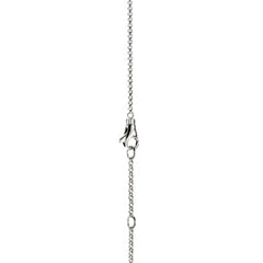 John Hardy Spear Silver Diamond Pavé Station Necklace
