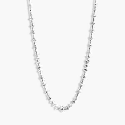 4 Carat Scattered Diamond Tennis Necklace - Private Label product