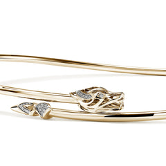 John Hardy Naga Diamond Pave Choker