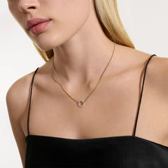 John Hardy Essentials Diamond Interlinking Silver Necklace