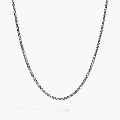John Hardy Box Chain Sterling Silver Necklace - 2.7mm - John Hardy product
