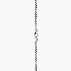 John Hardy Box Chain Sterling Silver Necklace - 2.7mm