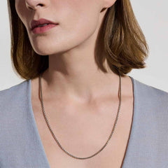 John Hardy Box Chain Sterling Silver Necklace - 2.7mm
