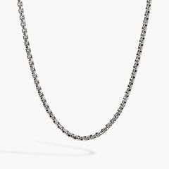 John Hardy Box Chain Sterling Silver Necklace - 4.8mm