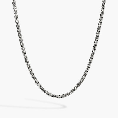 John Hardy Box Chain Sterling Silver Necklace - 4.8mm - John Hardy product