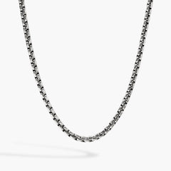 John Hardy Box Chain Sterling Silver Necklace - 6mm