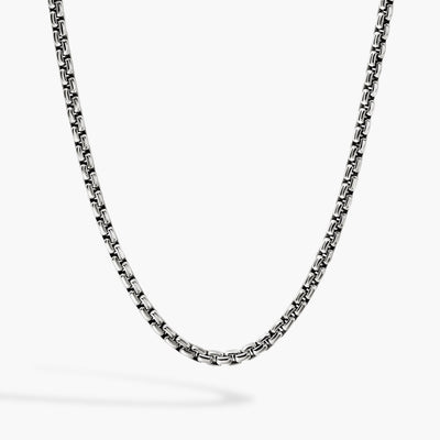 John Hardy Box Chain Sterling Silver Necklace - 6mm - John Hardy product