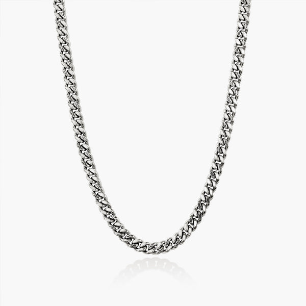 John Hardy Curb Sterling Silver Chain Link Necklace - 7mm