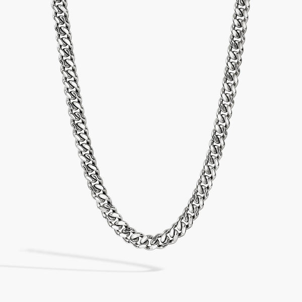 John Hardy Curb 11mm Curb Sterling Silver Link Necklace | NM98814