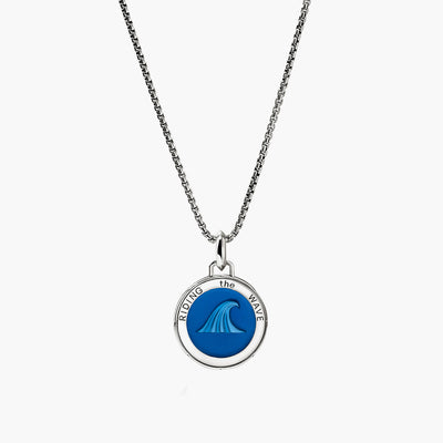 John Hardy Modern Talisman Wave Blue Enamel Necklace - John Hardy product