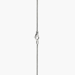 John Hardy Modern Talisman Wave Blue Enamel Necklace