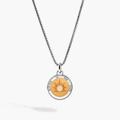 John Hardy Modern Talisman Sun Yellow Enamel Necklace - John Hardy product
