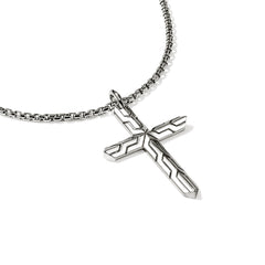 John Hardy Icon 50 Silver Cross Necklace