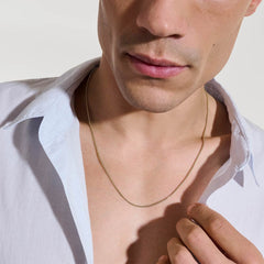 John Hardy 1.6mm Box Chain Necklace in 14K Yellow Gold