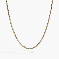 John Hardy 2.7mm Box Chain Necklace in 14K Yellow Gold