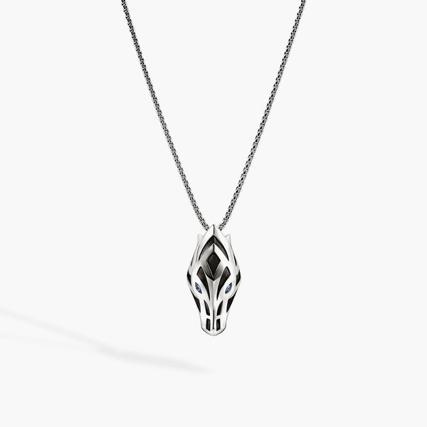 John Hardy Naga Silver Pendant Necklace | NMS603631BSP – J.R.DUNN