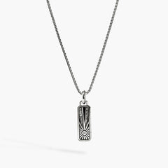 John Hardy Tiger Eye Talisman Pendant Necklace