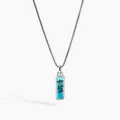 John Hardy Turquoise Talisman Pendant Necklace