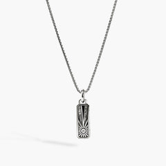 John Hardy Turquoise Talisman Pendant Necklace