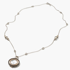 John Hardy Moon Door Mother of Pearl Long Necklace