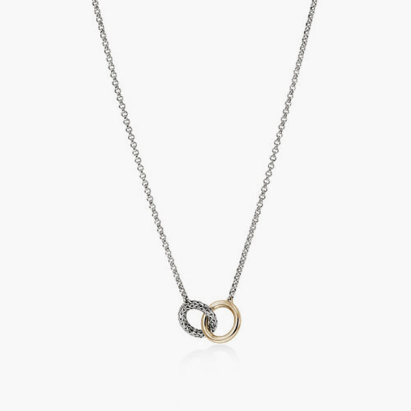 John Hardy Essentials Two-Tone Linked Necklace