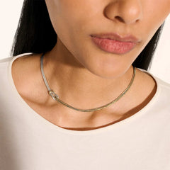 John Hardy Love Knot Two-Tone Adjustable Chain Necklace