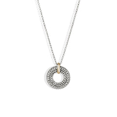 John Hardy Icon Link Two-Tone Round Necklace