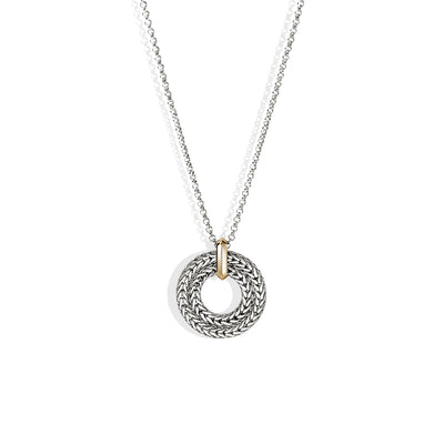 John Hardy Icon Link Two-Tone Round Necklace - John Hardy  product