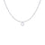 EF Collection Diamond Initial Charm in Yellow gold