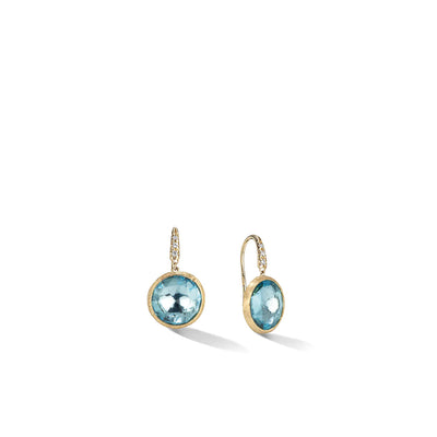 Marco Bicego Jaipur Color Diamond with Topaz Drop Earrings - Marco Bicego product