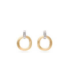 Marco Bicego Jaipur Diamond Drop Stud Earrings