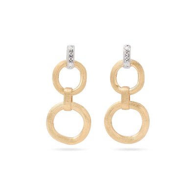 Marco Bicego Jaipur Diamond Double Drop Stud Earrings - Marco Bicego product