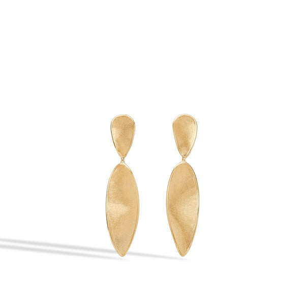 Marco Bicego Lunaria Twist Double Drop Earrings | OB1916 Y 02