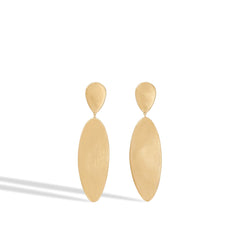 Marco Bicego Lunaria Twist Duo Drop Earrings