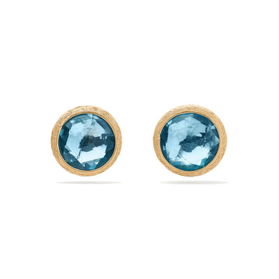 Marco Bicego Jaipur 18kt Yellow Gold Blue Topaz Stud Earrings - Marco Bicego product