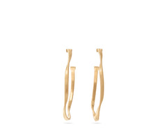 Marco Bicego Marrakech 18kt Yellow Gold Twist Hoop Earrings
