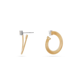 Marco Bicego Masai Yellow Gold and Diamond Earrings