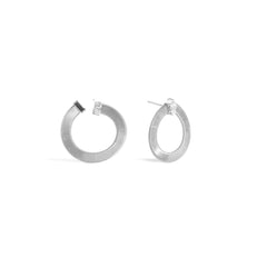 Marco Bicego Masai White Gold and Diamond Earrings