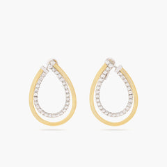 Marco Bicego Masai Yellow Gold Diamond Drop Earrings
